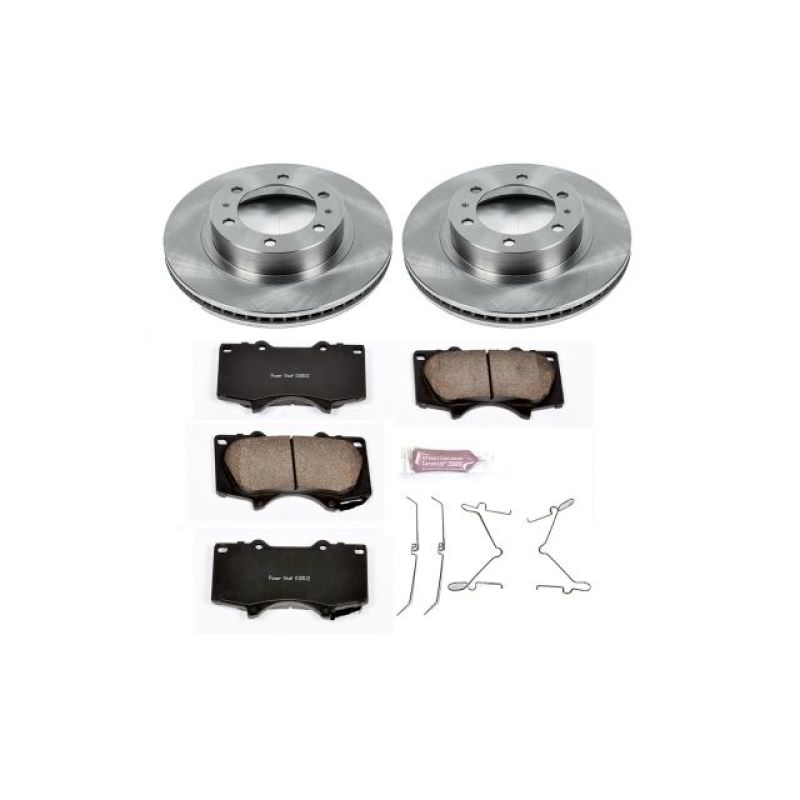 PowerStop - Power Stop 03-09 Toyota 4Runner Front Autospecialty Brake Kit - KOE137 - MST Motorsports