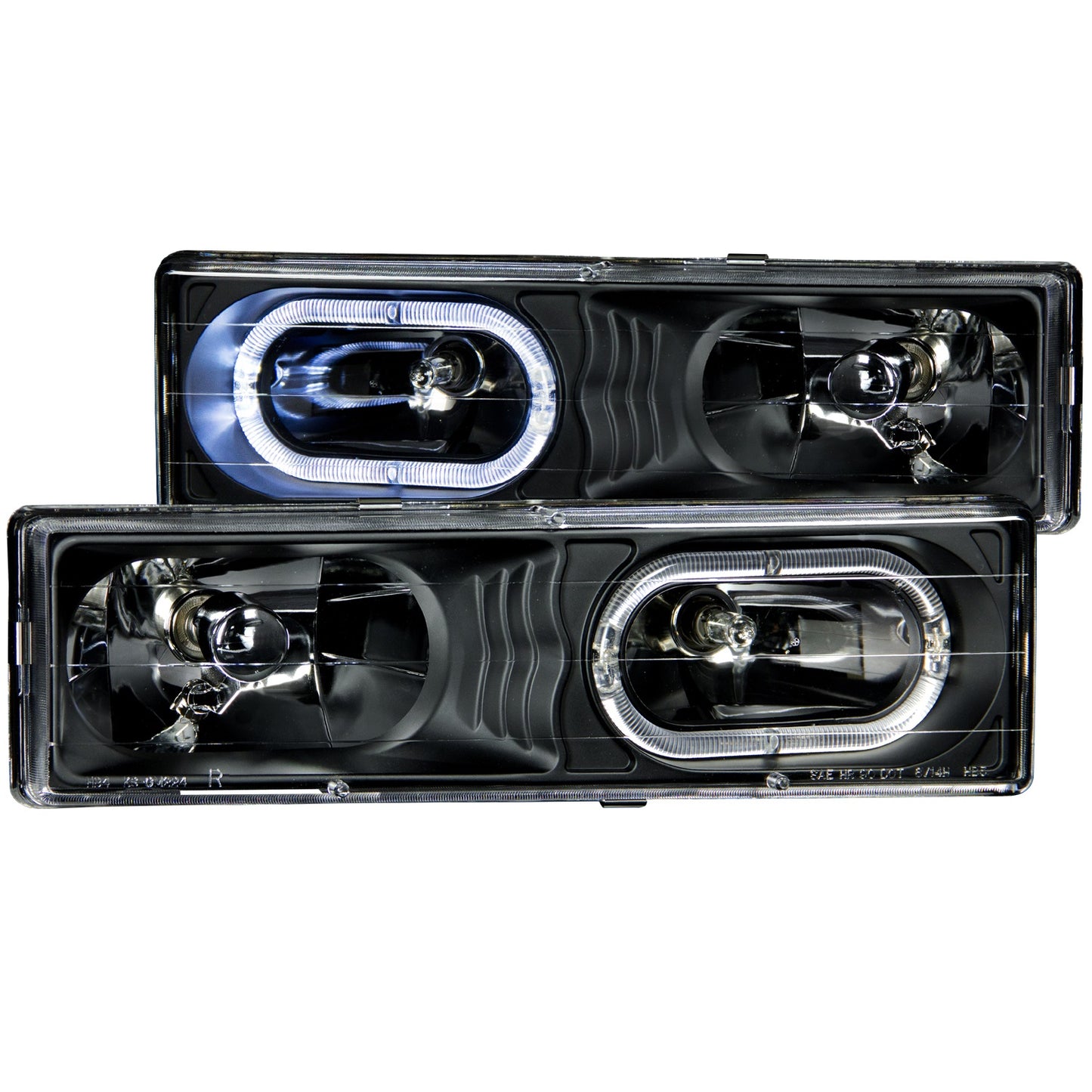 ANZO - Crystal Headlight Set w/Halo - 111007 - MST Motorsports