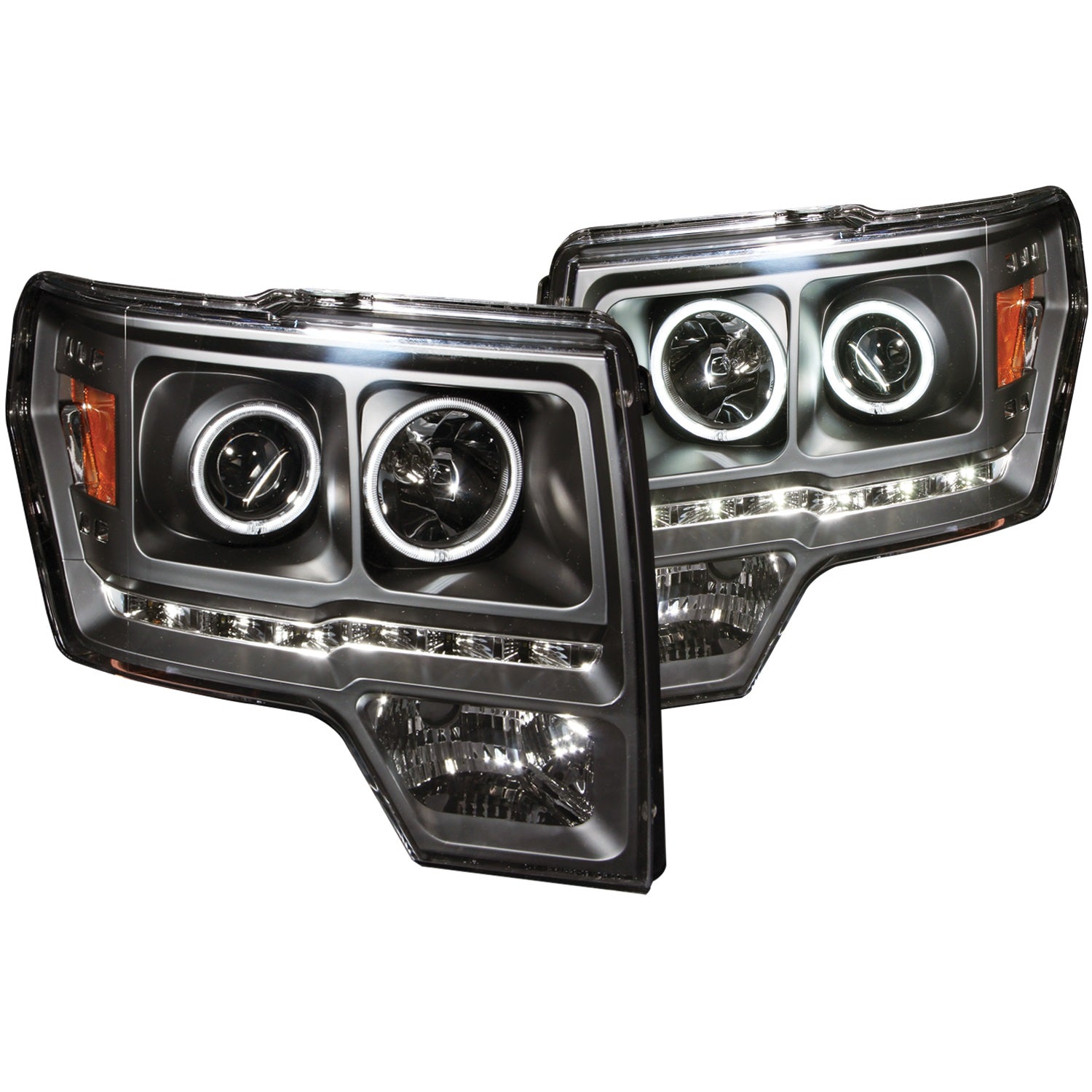 ANZO - Projector Headlight Set w/Halo - 111298 - MST Motorsports