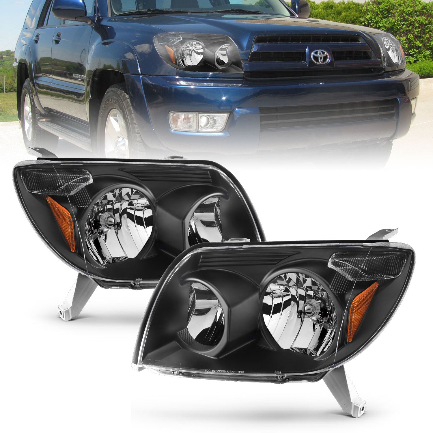 ANZO - ANZO USA Crystal Headlights - 111394 - MST Motorsports