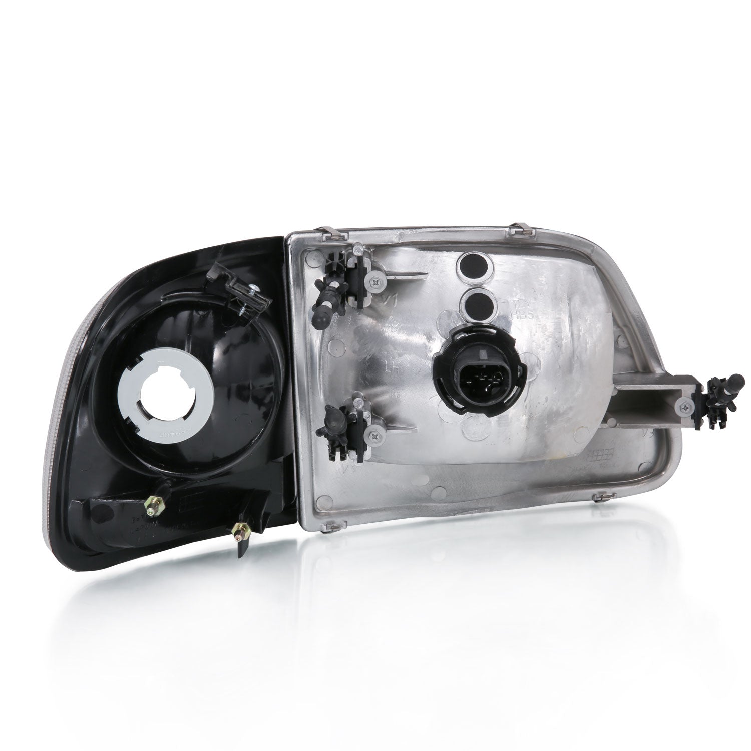 ANZO - Crystal Headlight G2 Clear With Parking Light - 111438 - MST Motorsports