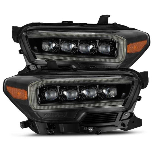 AlphaRex - LED Projector Headlights Plank Style Design Midnight Black - 880705 - MST Motorsports