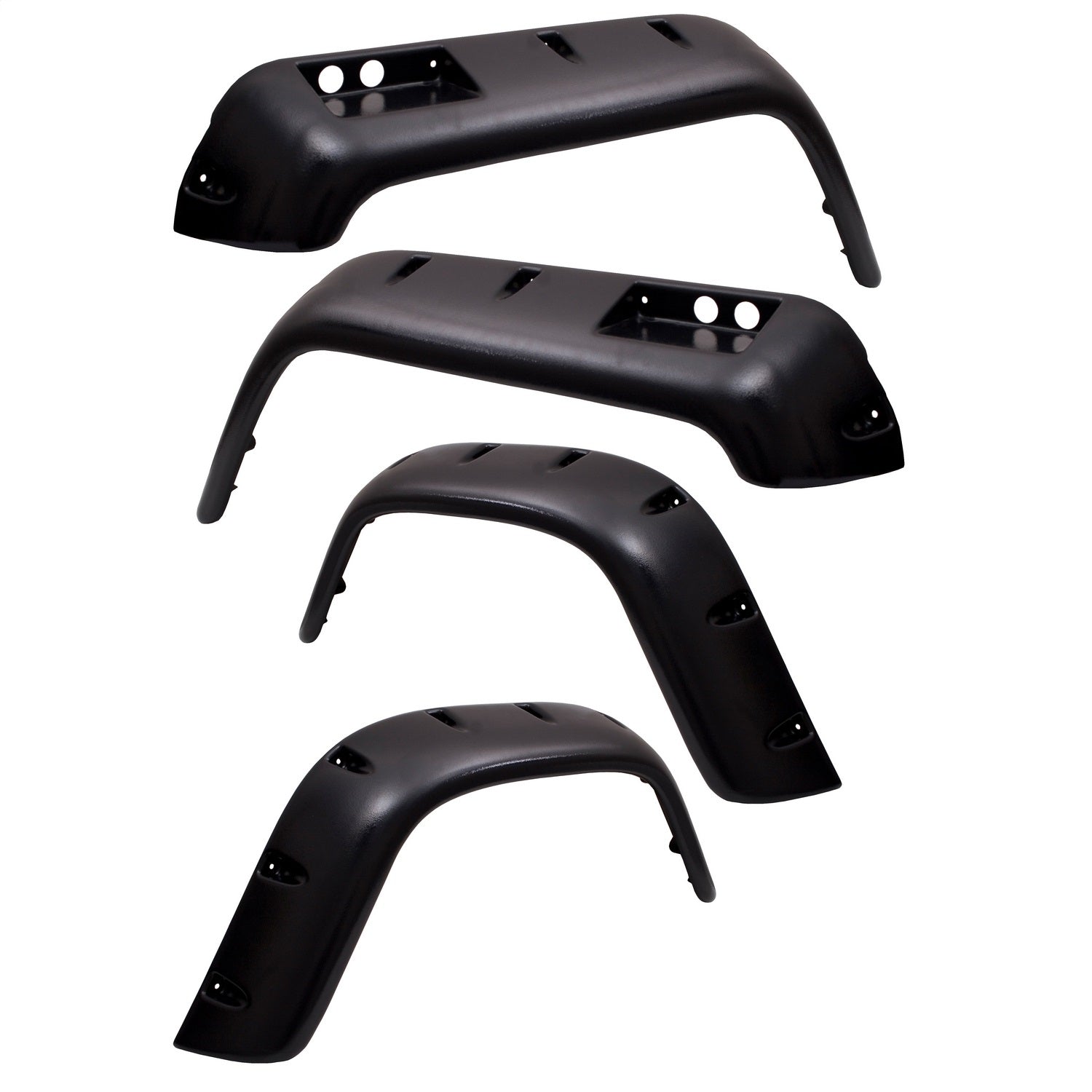 Rugged Ridge - Rugged Ridge All Terrain Fender Flare Kit 76-86 Jeep CJ - 11633.10 - MST Motorsports