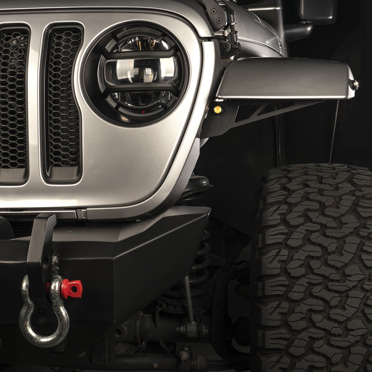 Rugged Ridge - Rugged Ridge Chop Brackets Front Fender 18-20 Jeep Wrangler JL/JT Non-Rubicon - 11640.91 - MST Motorsports