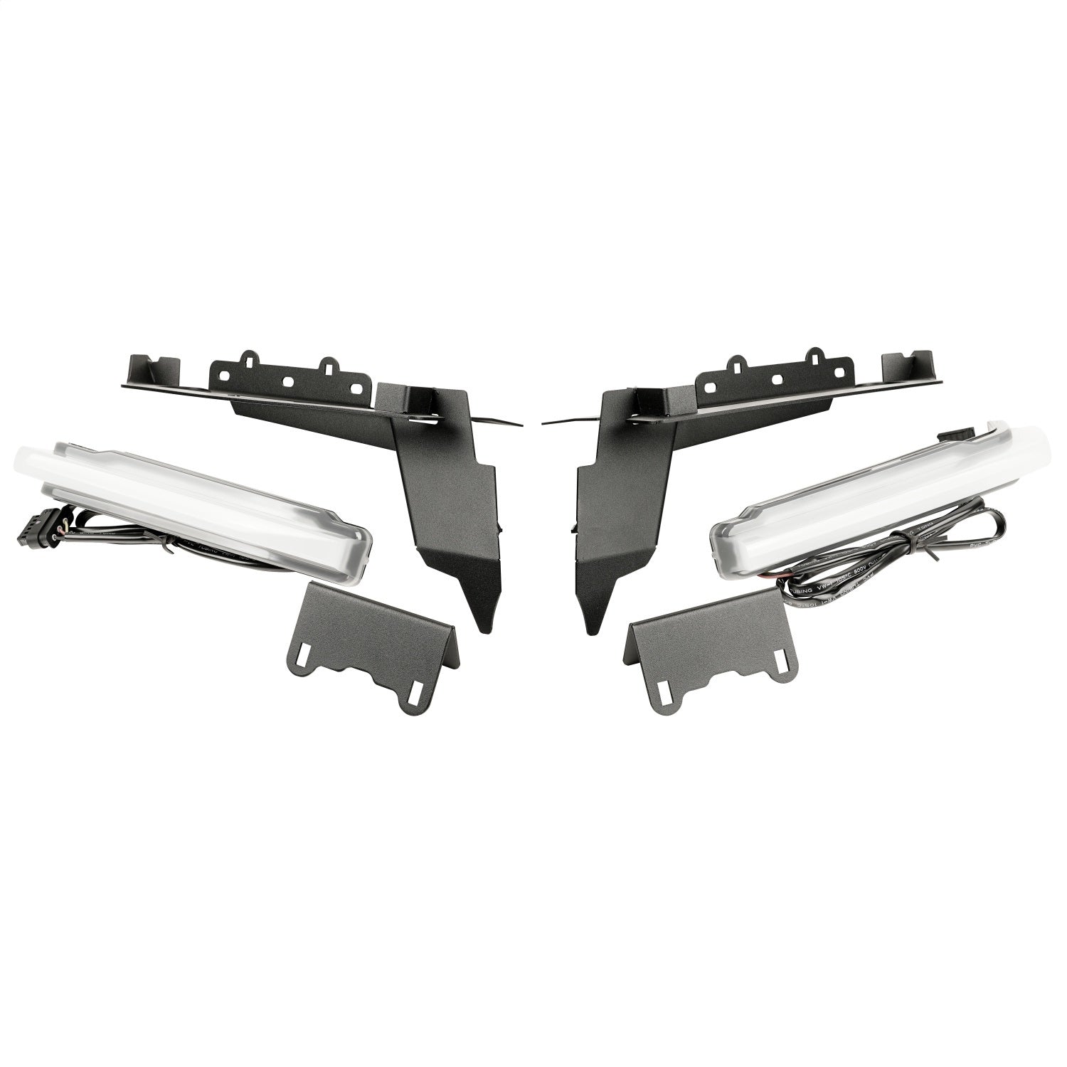 Rugged Ridge - Rugged Ridge Chop Brackets Front Fender 18-21 Jeep Wrangler JL/JT Rubicon w/ DRLs - 11640.96 - MST Motorsports