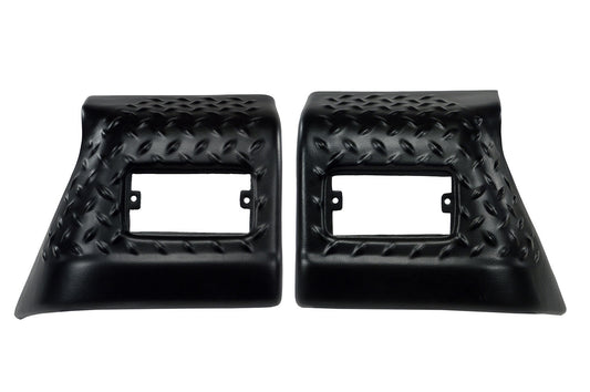 Rugged Ridge - Rugged Ridge Front Fender Guards Body Armor 97-06 Jeep Wrangler - 11650.20 - MST Motorsports