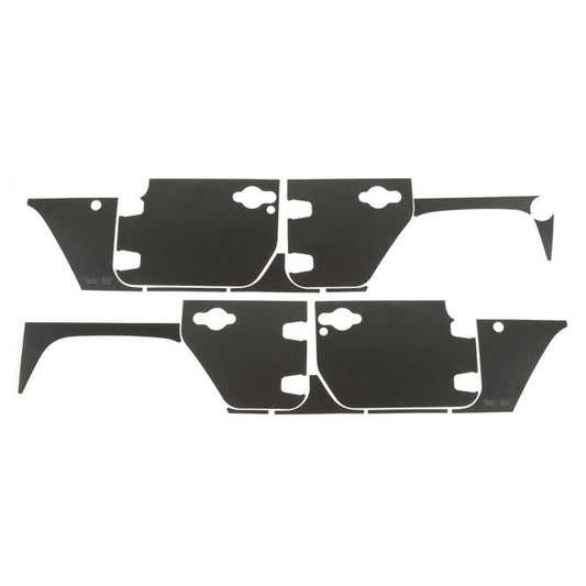 Rugged Ridge - Rugged Ridge Magnetic Protection Panel kit 4-Dr07-18 Jeep Wrangler - 12300.53 - MST Motorsports