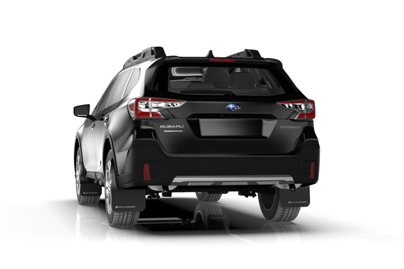 Rally Armor - Black Mud Flap/White Logo - MF66-UR-BLK/WH - MST Motorsports