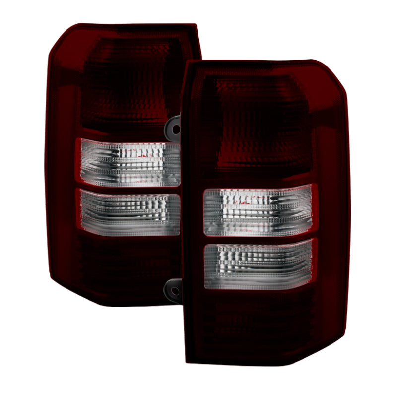 Spyder Auto - Xtune Jeep Patriot 08-13 OEM Tail Lights -Red Smoked ALT-JH-JPA08-OE-RSM - 9031694 - MST Motorsports