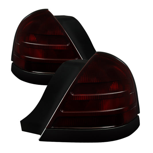 Spyder Auto - Xtune Ford Crown Victoria 1999-2011 OEM Style Tail Light Red Smoked ALT-JH-FCV98-OE-RSM - 9034046 - MST Motorsports