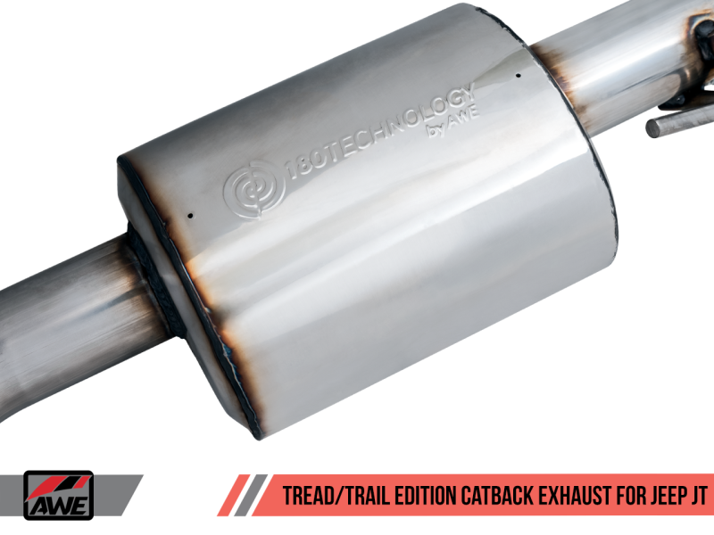 AWE Tuning - AWE Tuning 20-21 Jeep Gladiator JT 3.6L Trail Edition Cat-Back Exhaust - 3015-21001 - MST Motorsports