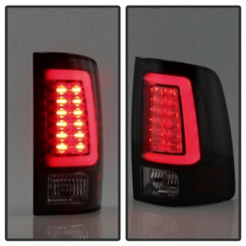 Spyder Auto - Light Bar LED Tail Lights - Incandescent Model only - Black Smoke - 5084033 - MST Motorsports