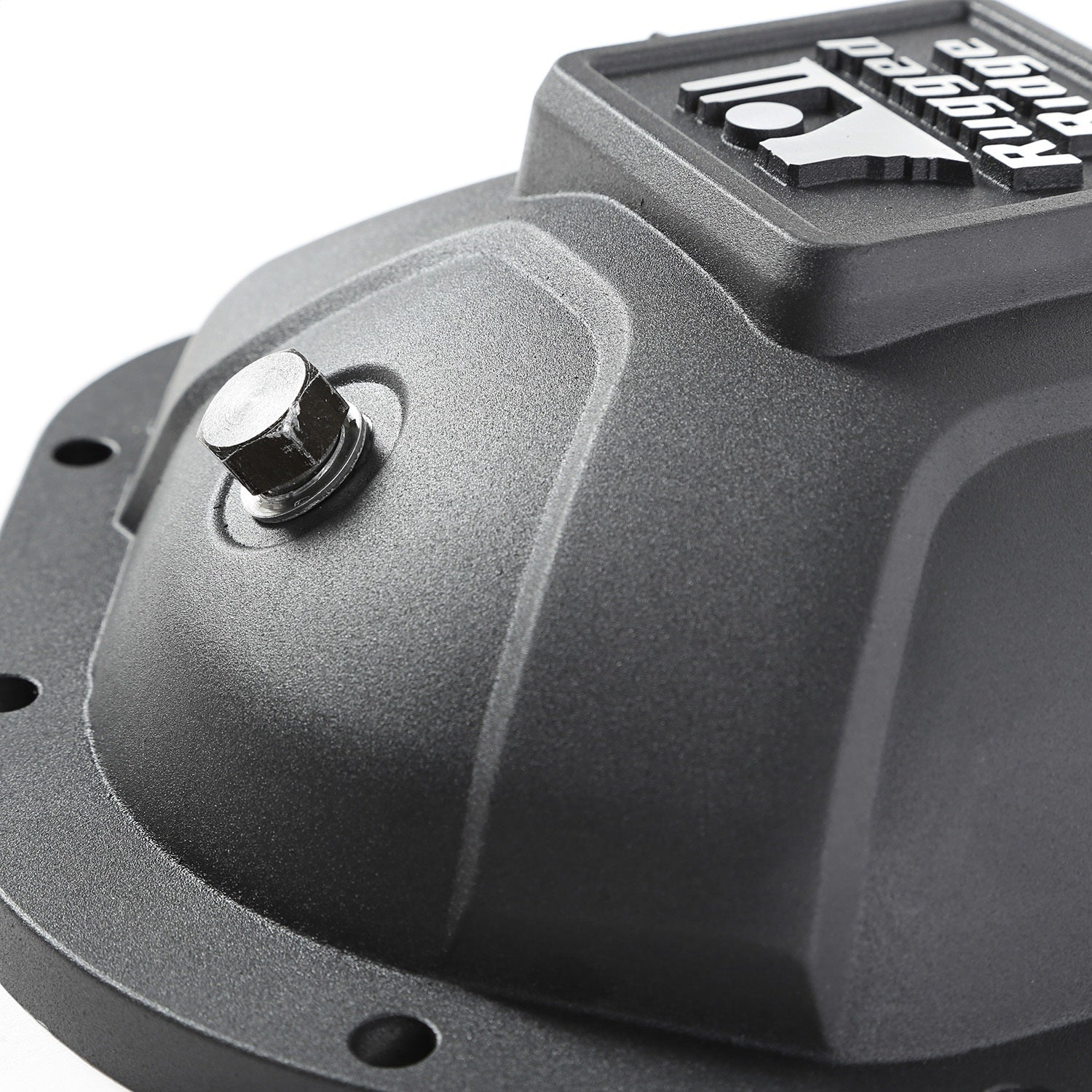 Rugged Ridge - Rugged Ridge Boulder Aluminum Differential Cover Dana 44 Black - 16595.12 - MST Motorsports