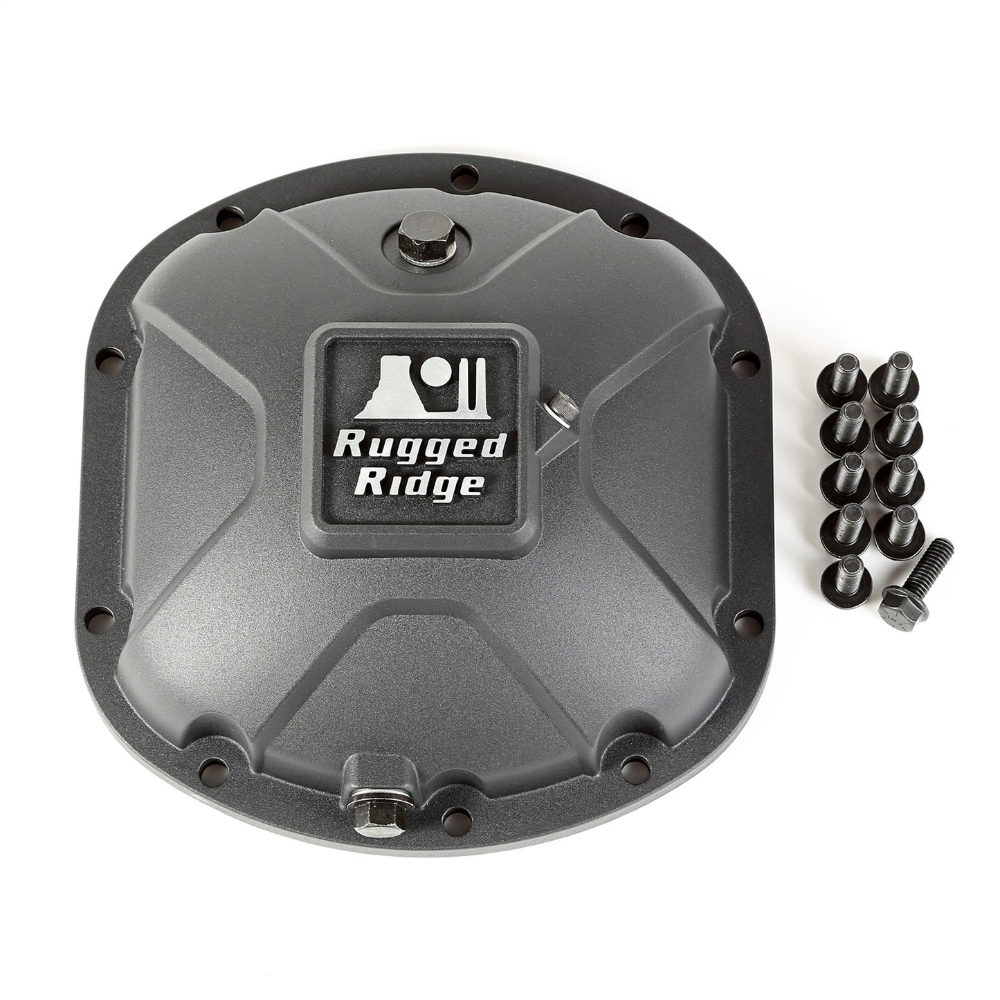 Rugged Ridge - Rugged Ridge Boulder Aluminum Differential Cover Dana 30 Black - 16595.13 - MST Motorsports