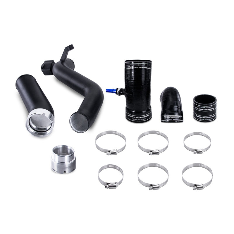 Mishimoto - Intercooler Pipe and Boot Kit, fits Ford Ranger 2.3L 2019+, Micro-Wrinkle Black - MMICP-RGR-19KMWBK - MST Motorsports