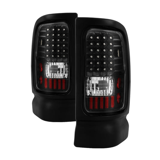 Spyder Auto - Xtune Dodge Ram 1500 94-01 / Ram 2500/3500 94-02 LED Tail Lights Black ALT-ON-DRAM94-LED-BK - 5012777 - MST Motorsports