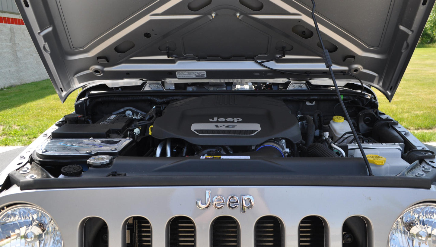 Volant - Volant 12-13 Jeep Wrangler 3.6L V6 PowerCore Closed Box Air Intake System - 176366 - MST Motorsports