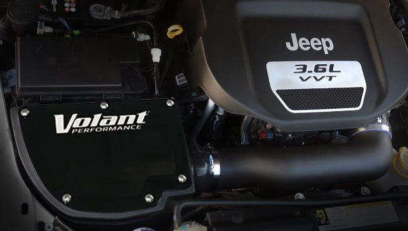 Volant - Volant 12-13 Jeep Wrangler 3.6L V6 PowerCore Closed Box Air Intake System - 176366 - MST Motorsports