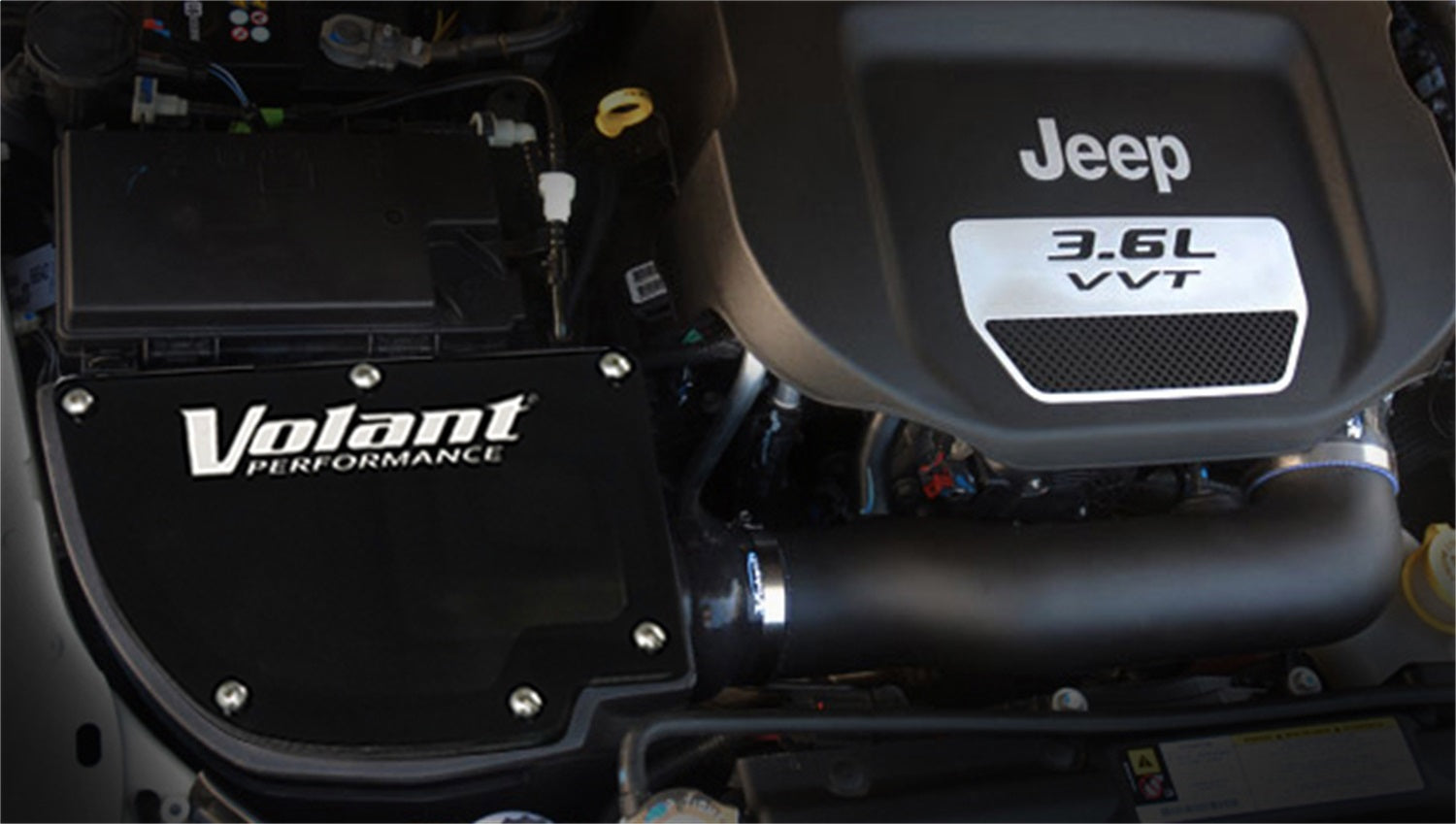 Volant - Volant 12-13 Jeep Wrangler 3.6L V6 PowerCore Closed Box Air Intake System - 176366 - MST Motorsports