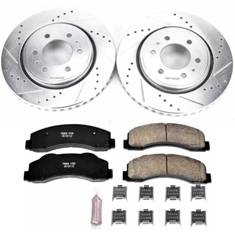 PowerStop - Power Stop 10-18 Ford Expedition Front Z23 Evolution Sport Brake Kit - K3167 - MST Motorsports