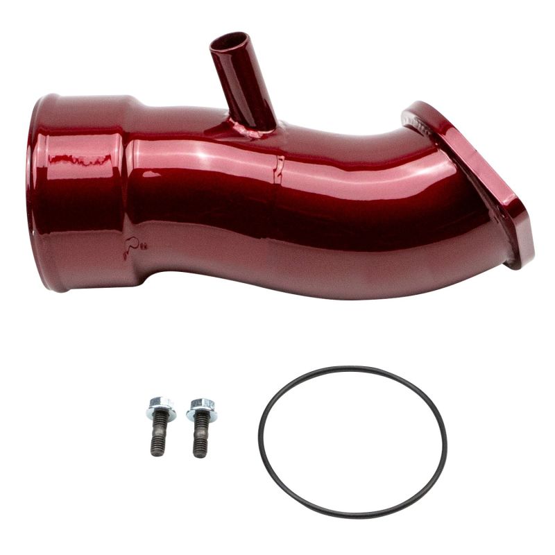 Wehrli - Wehrli 2020+ Chevrolet 6.6L L5P Duramax 3.5in Intake Horn w/PCV Port - WCFab Red - WCF100833-RED - MST Motorsports