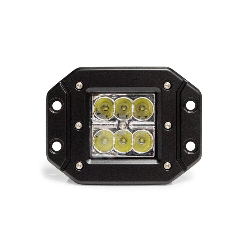 DV8 Offroad - 3 in. Flush Mount LED Light - B3FM24W3W - MST Motorsports