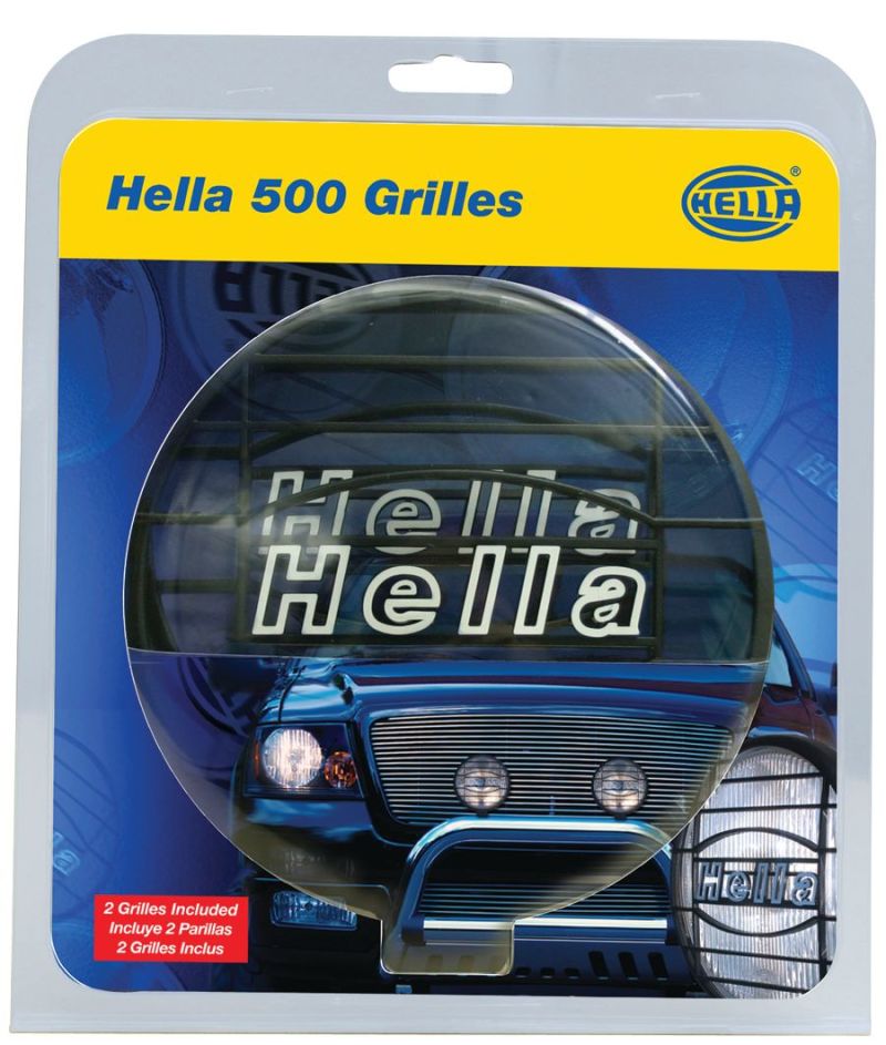 Hella - Hella 500 Grille Cover (Pair) - 165530801 - MST Motorsports