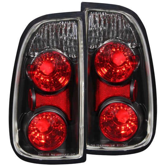 ANZO - Tail Light Assembly; Clear Lens; Black Housing; Pair; - 211126 - MST Motorsports