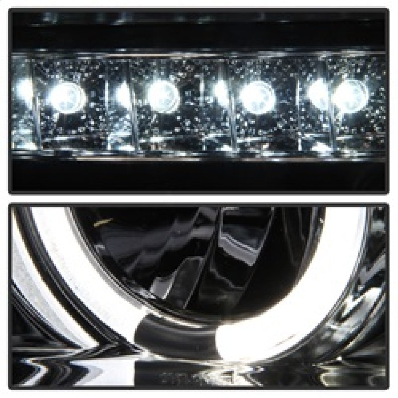 Spyder Auto - Projector Headlights - LED Halo - LED - Chrome - 5012036 - MST Motorsports