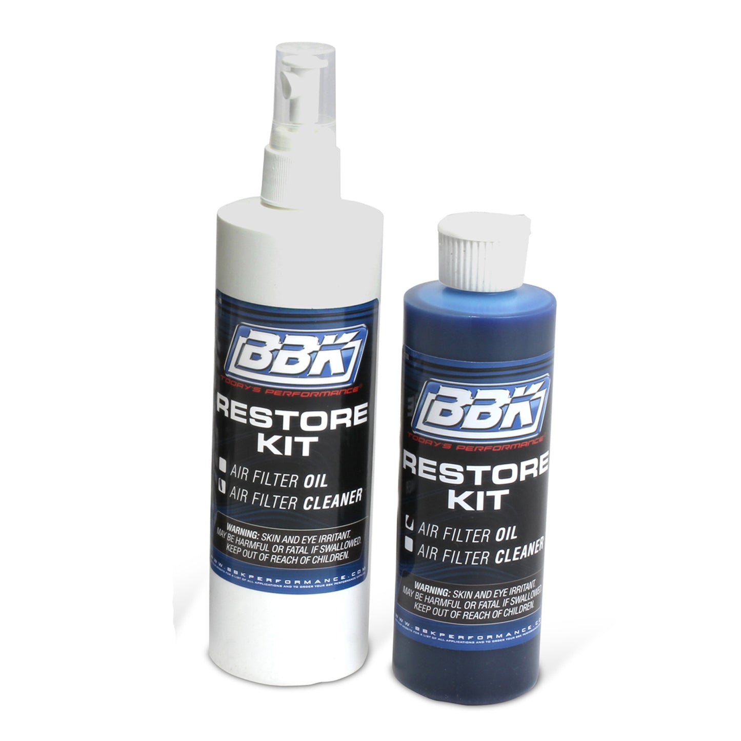 BBK Performance Parts - BBK AIR FILTER CLEANER & BLUE RE-OILING KIT - UNIVERSAL - 1100 - MST Motorsports