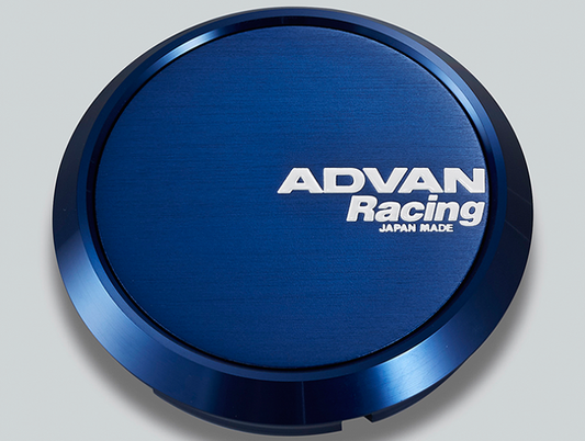 Advan - Advan 73mm Flat Centercap - Blue Anodized - V2081 - MST Motorsports