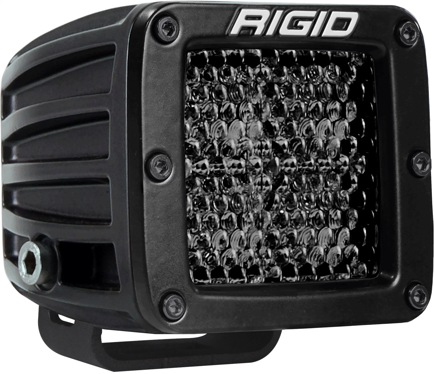 RIGID Industries - RIGID D-Series PRO Midnight Edition, Spot Diffused, Surface Mount, Pair - 202513BLK - MST Motorsports