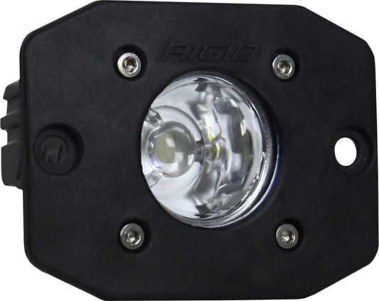 RIGID Industries - RIGID Ignite LED Light, Flood Beam Pattern, Flush Mount, Black Housing, Single - 20621 - MST Motorsports