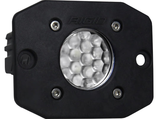 RIGID Industries - RIGID Ignite LED Light, Diffused Lens, Flush Mount, Black Housing, Single - 20631 - MST Motorsports