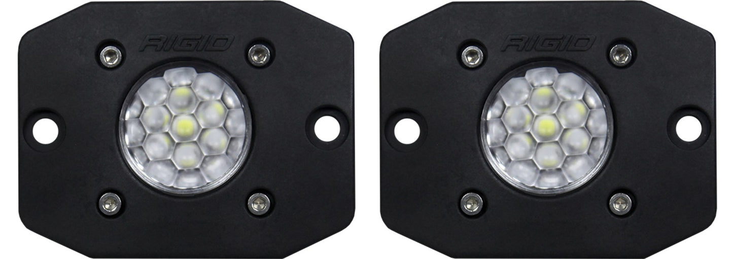 RIGID Industries - RIGID Ignite Back-Up Kit, Diffused Lens, Flush Mount, Black Housing, Pair - 20641 - MST Motorsports