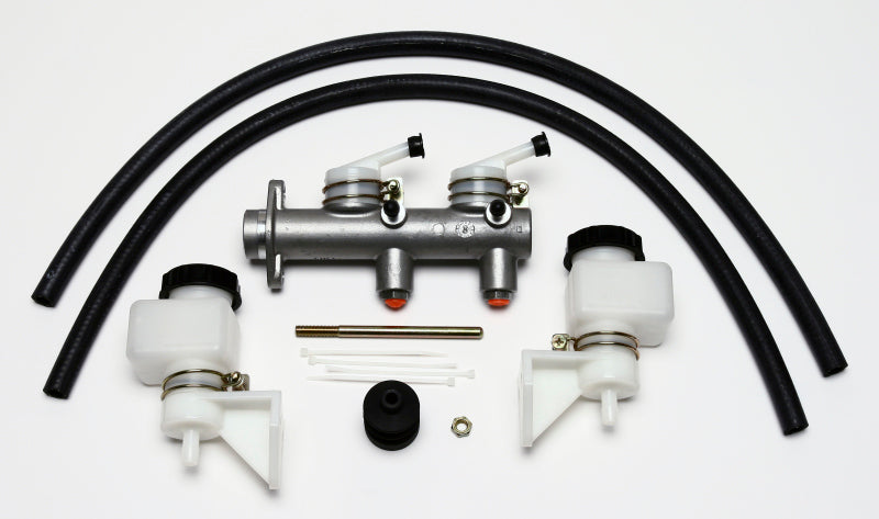 Wilwood - Wilwood Tandem Master Cylinder - 1in Bore w/ Remote Reservoirs - 260-7563 - MST Motorsports