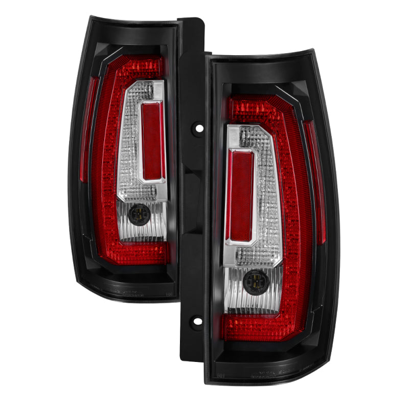 Spyder Auto - Version 2 - Light Bar LED Tail Lights - Black - 5083418 - MST Motorsports