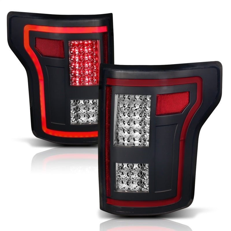 ANZO - LED Taillights Black w/ Sequential - 311293 - MST Motorsports