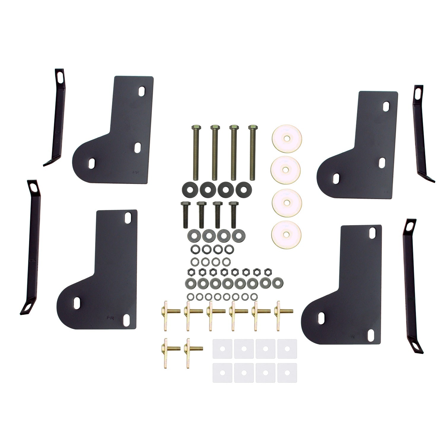 Westin - Platinum 4 Oval Nerf Step Bars; Black; Steel; Mount Kit Included; Body Mount; - 21-2315 - MST Motorsports