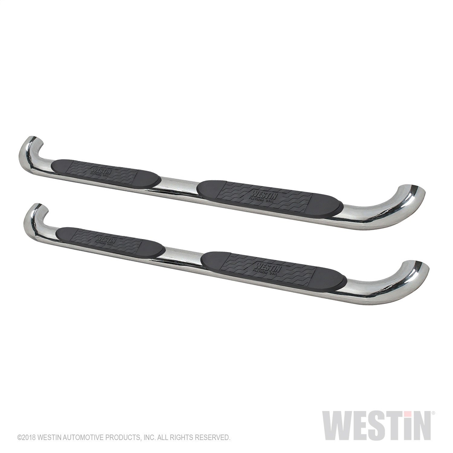 Westin - Platinum 4 Oval Nerf Step Bars - 21-4080 - MST Motorsports