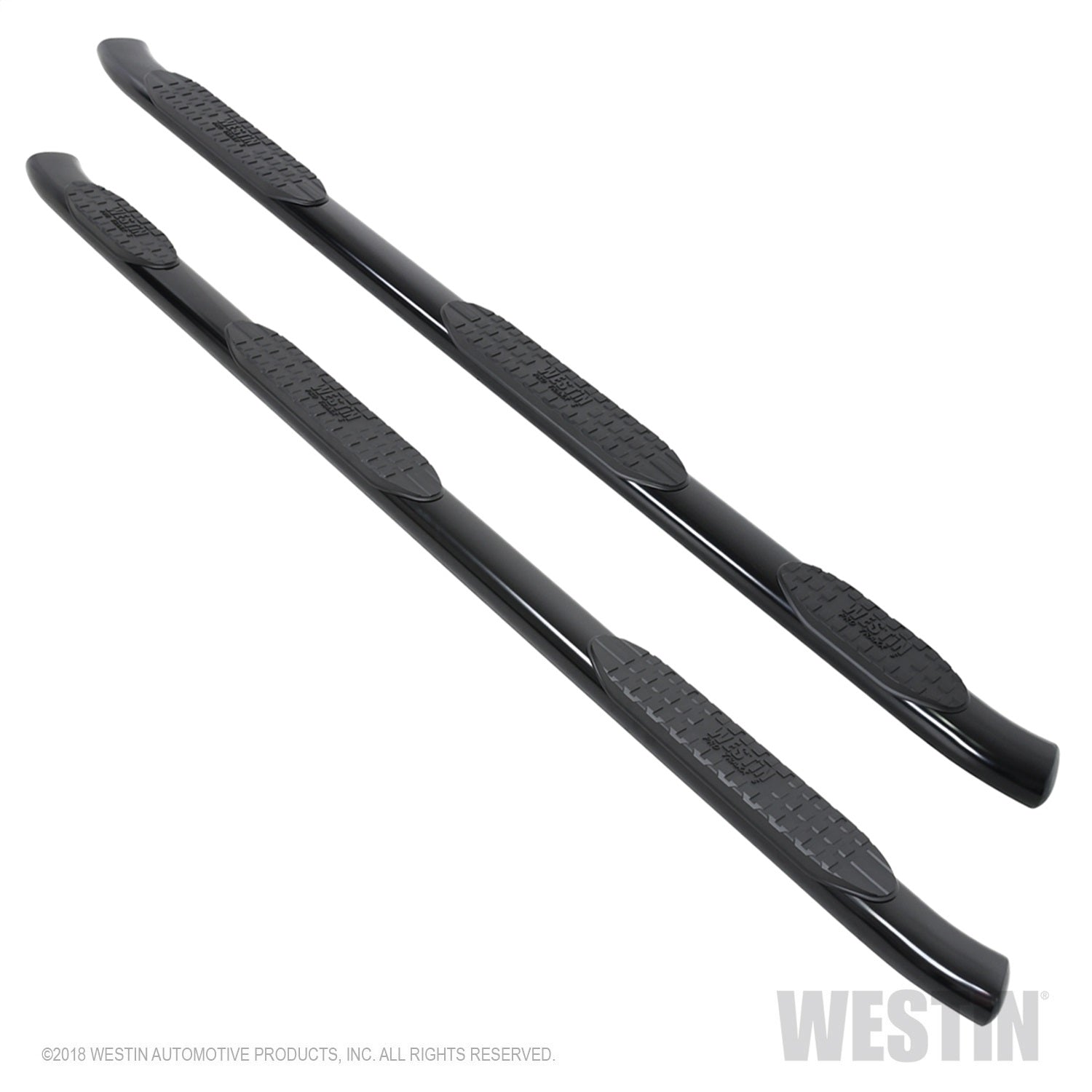 Westin - PRO TRAXX 5 Oval Wheel to Wheel Nerf Step Bars - 21-534695 - MST Motorsports