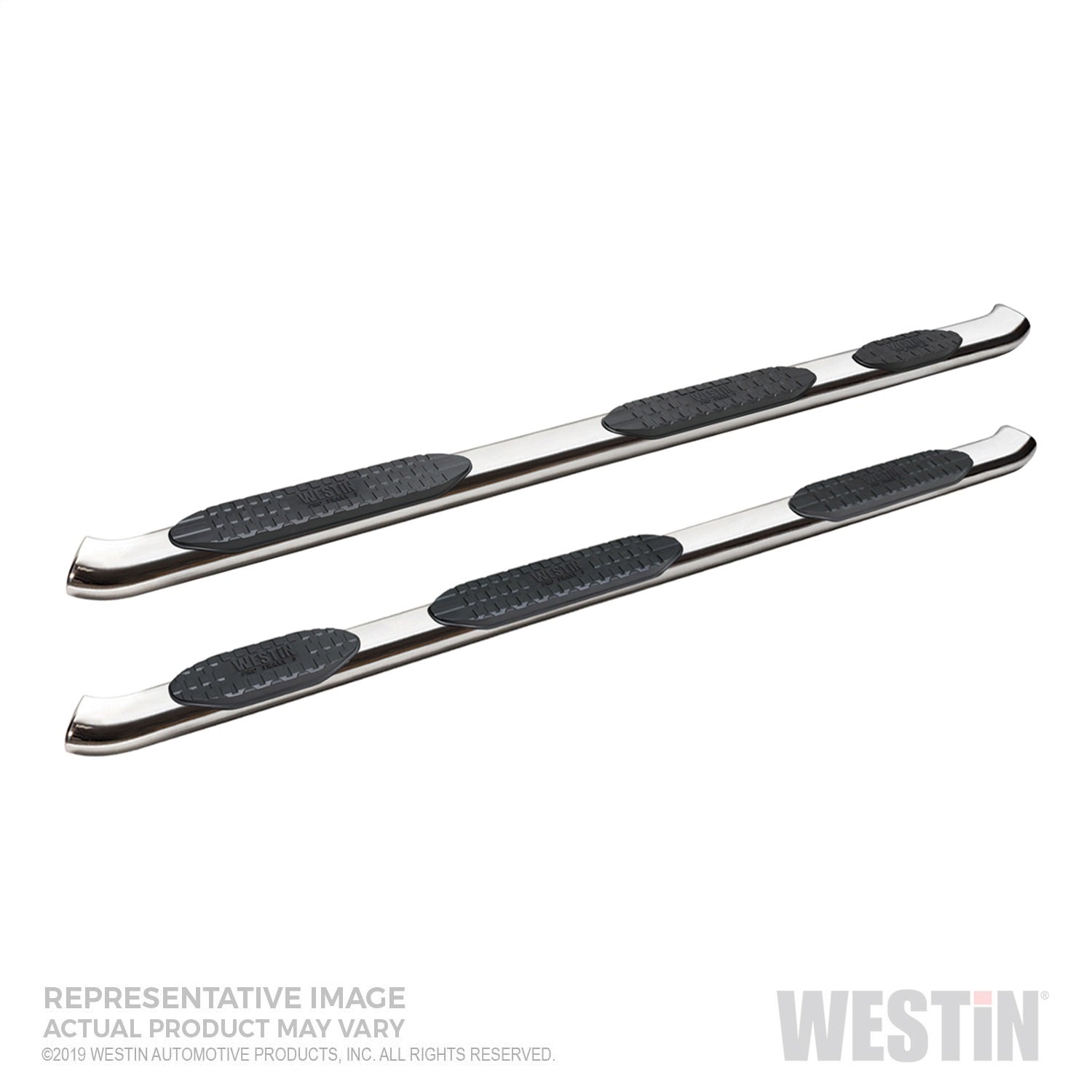 Westin - PRO TRAXX 5 Oval Wheel to Wheel Nerf Step Bars - 21-534710 - MST Motorsports