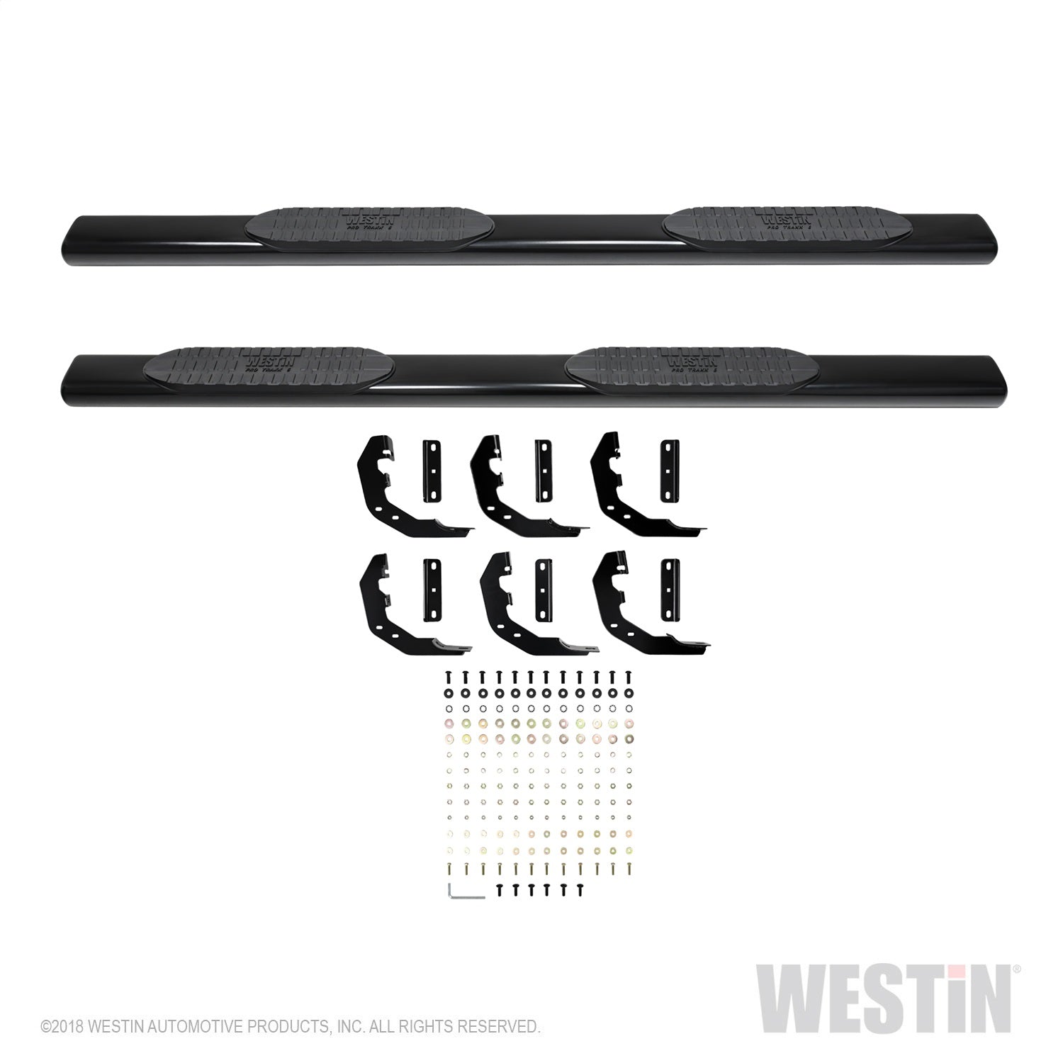 Westin - PRO TRAXX 6 Oval Nerf Step Bars - 21-64085 - MST Motorsports