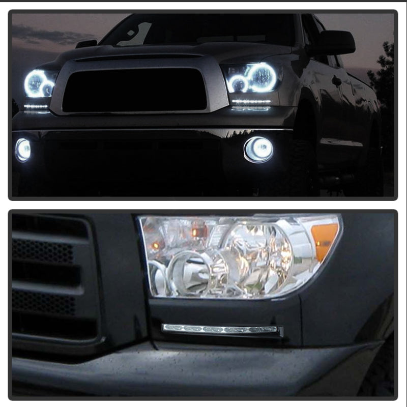 Spyder Auto - Daytime LED Running Lights ( XSP-X Model Look )wo/switch - Black - 5077714 - MST Motorsports