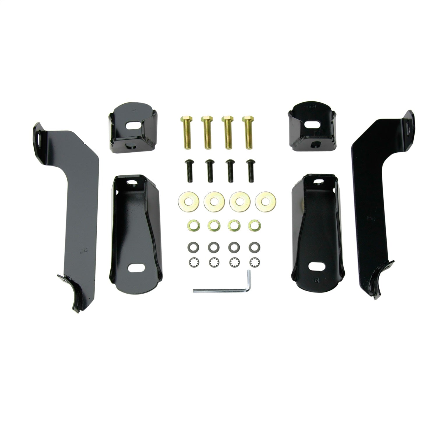 Westin - E-Series 3 Round Nerf Step Bars; Black; Steel; Mount Kit Included; - 23-3825 - MST Motorsports