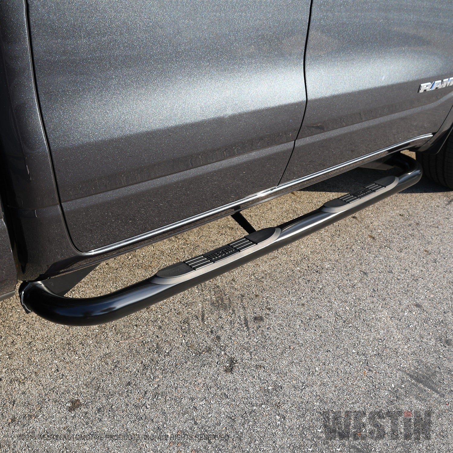 Westin - E-Series 3 Round Nerf Step Bars - 23-4085 - MST Motorsports