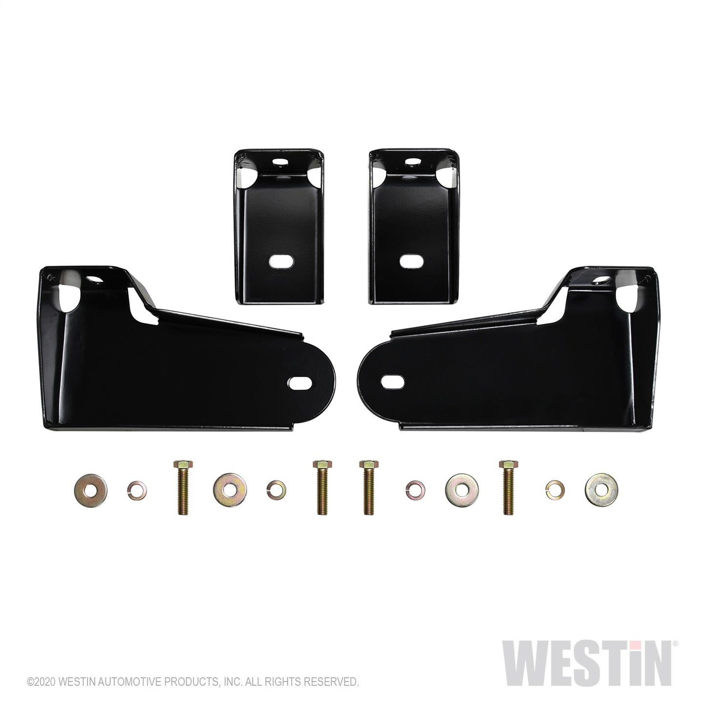 Westin - E-Series 3 Round Nerf Step Bars; Stainless Steel; - 23-4110 - MST Motorsports