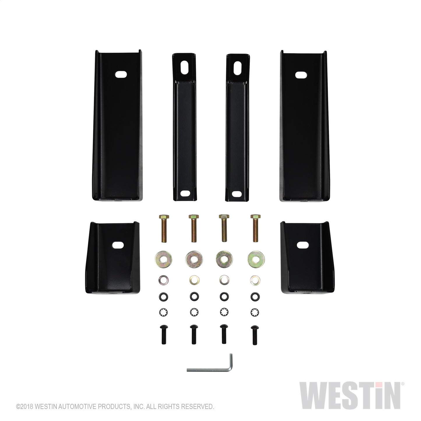 Westin - E-Series 3 Round Nerf Step Bars; Stainless Steel; - 23-4130 - MST Motorsports