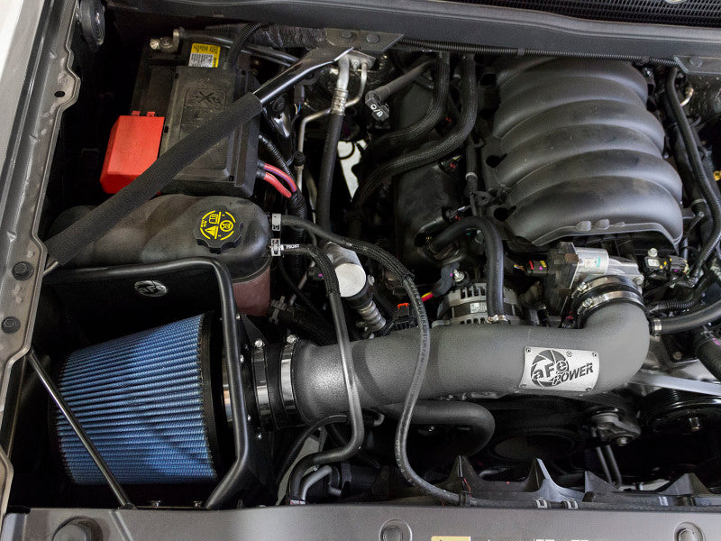 aFe - aFe Magnum FORCE Pro 5R Stage-2 Intake 14-17 GM Silverado/Sierra 1500 5.3L/6.2L w/ Electric Fan - 54-12332-GR - MST Motorsports