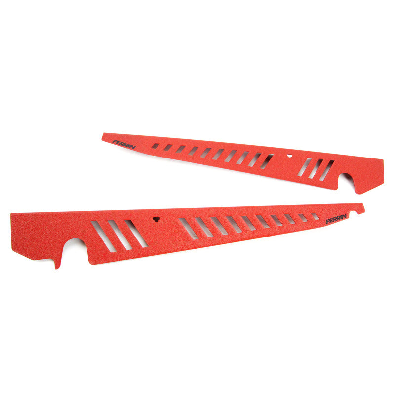 Perrin Performance - Perrin 2015+ Subaru WRX/STI Fender Shroud Set - Red - PSP-ENG-550RD - MST Motorsports